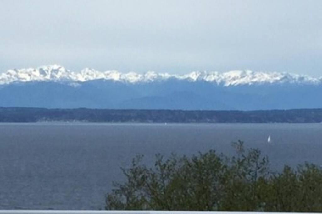 1-Bedroom Seaview Guesthouse On Seattle Luxury Estate With Views Of Olympic Mountains Exterior photo